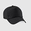 Gorra junior clásica "Inicial relieve" color negro